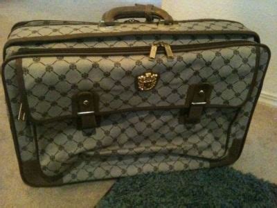 Vintage Suitcase Luggage Novita Designed by Paolo Gucci 22